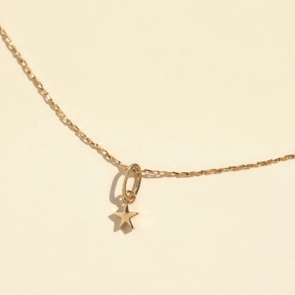 Catbird NYC Tiniest Gold Star Charm - Picture 5 of 8